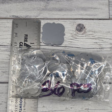 Aluminum plaque 1" 14ga  5 pieces