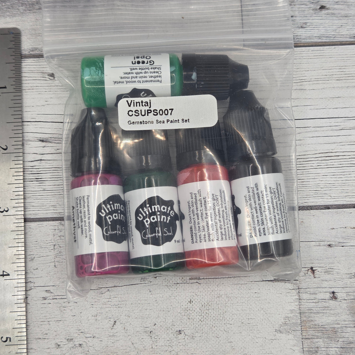 Vintaj Ultimate Paint set - Gemstone Sea - new, unopened.