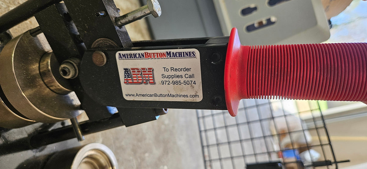 1.5" Tecre button Machine and cutter