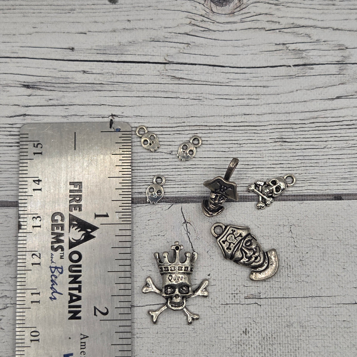 Pirate mixed lot charms