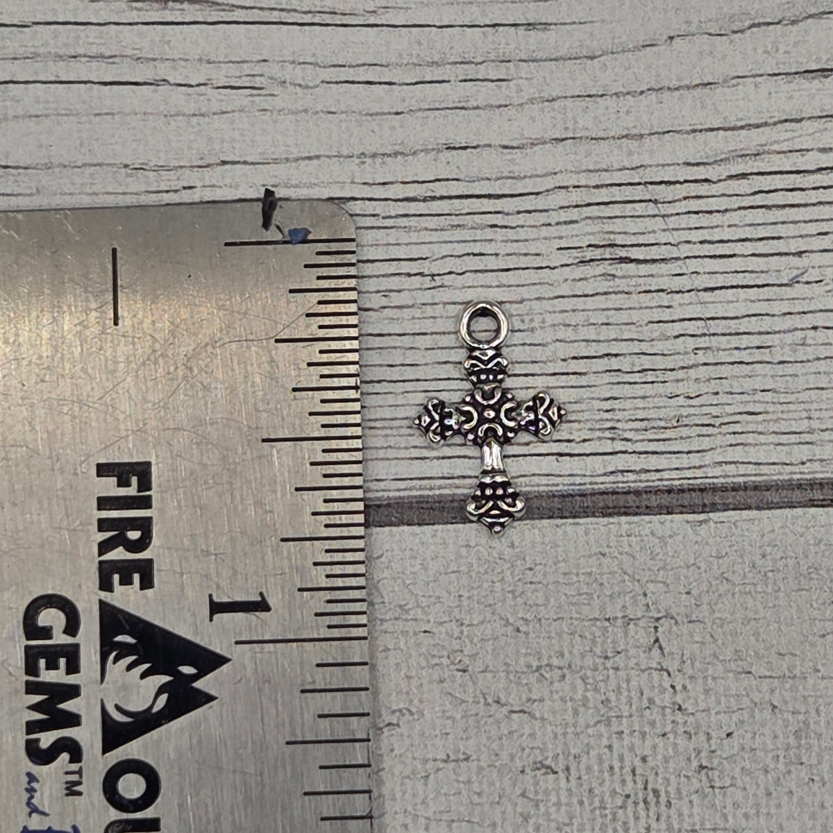 Cross charm - lot of 5