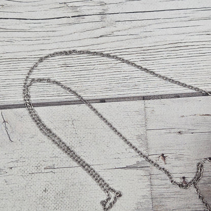 1.5 mm  stainless steel chain - 18" Hypo allergenic, tarnish resistant necklace