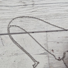 1.5 mm  stainless steel chain - 18" Hypo allergenic, tarnish resistant necklace