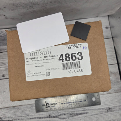 Metal Magnet Blank - rectangle