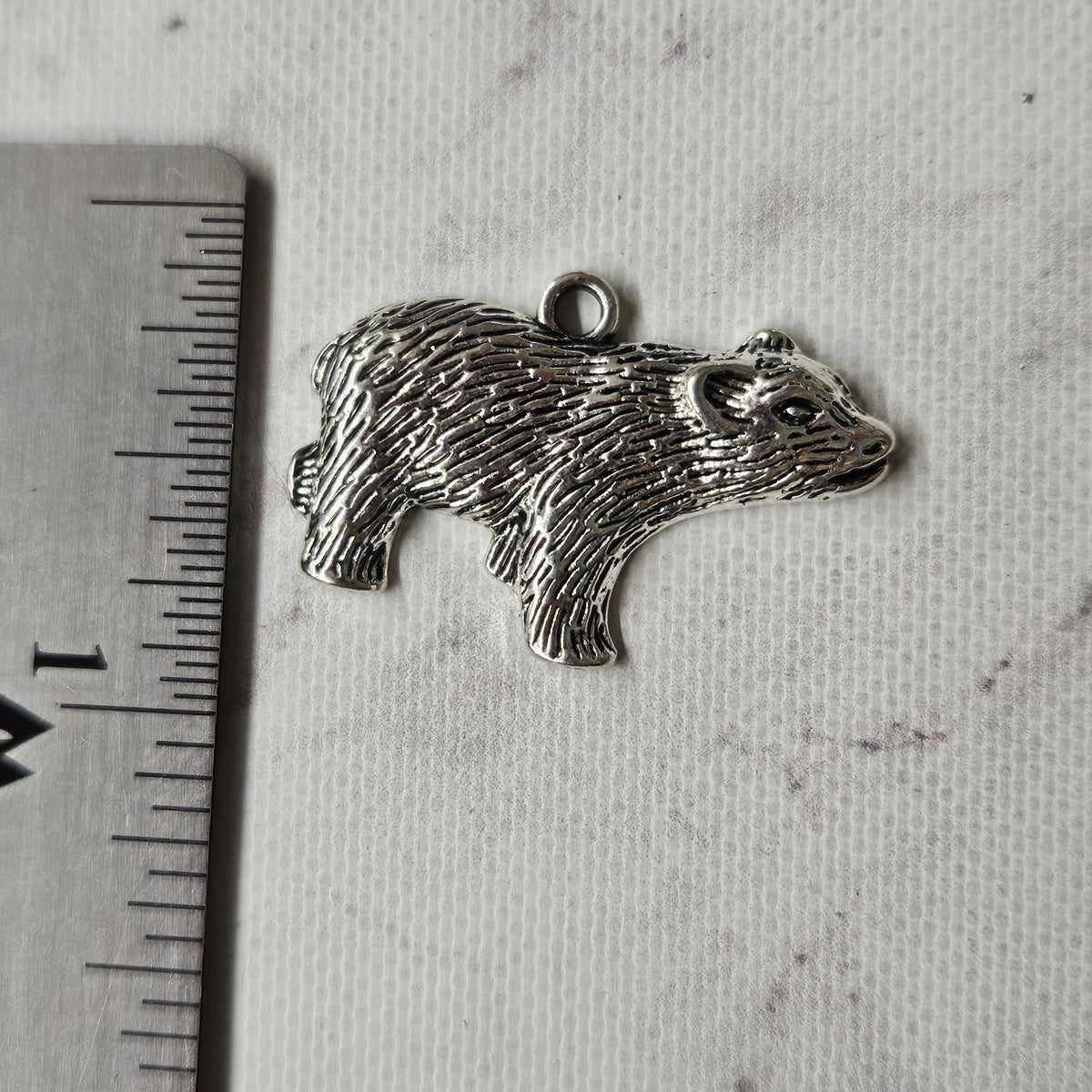 large Badger Charm - lot of 6