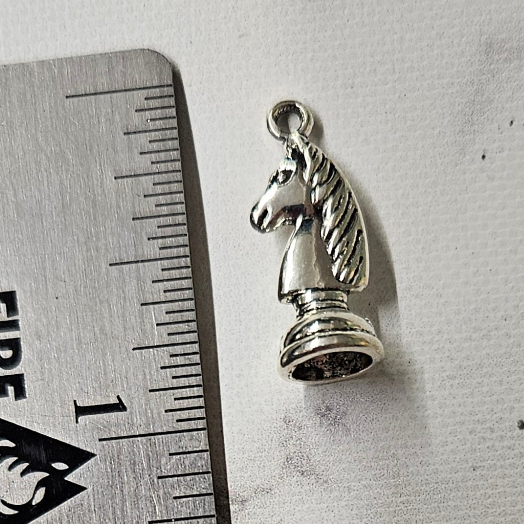 small Chess Piece Charm - lot of 5