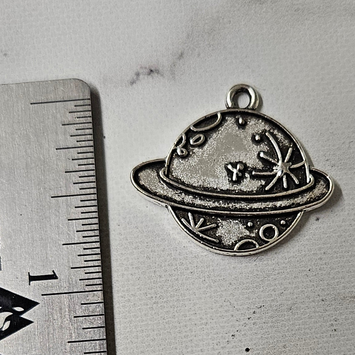 Large Planet Charm - lot of 6