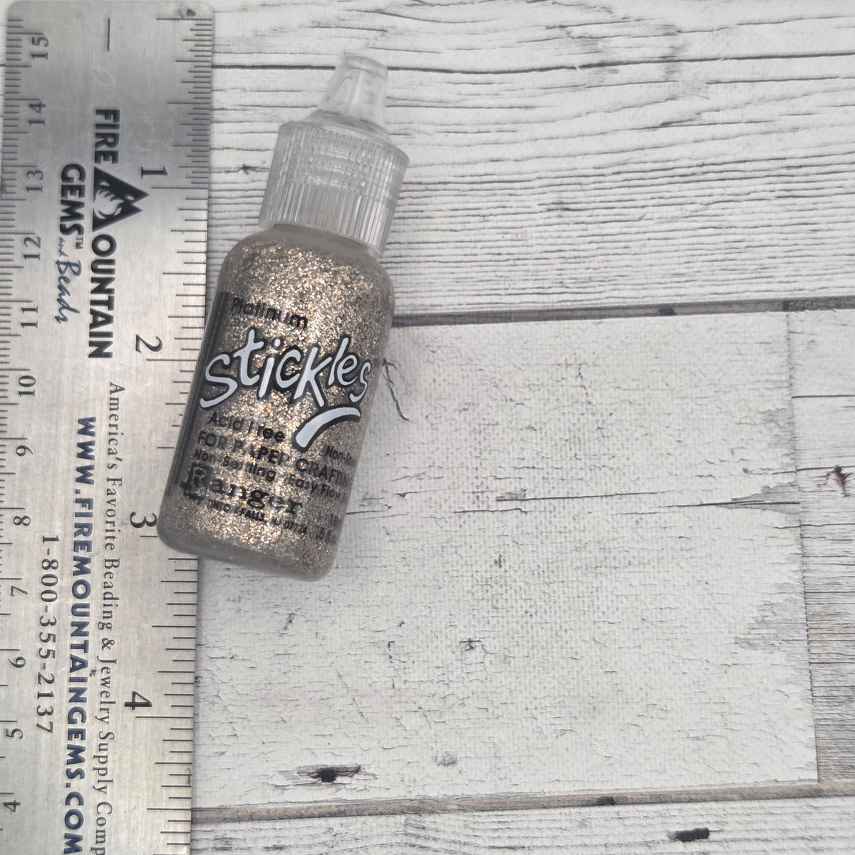 Stickles glitter glue - Platinum