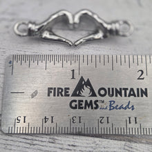 Heart Hands magnetic clasp - lot of 4