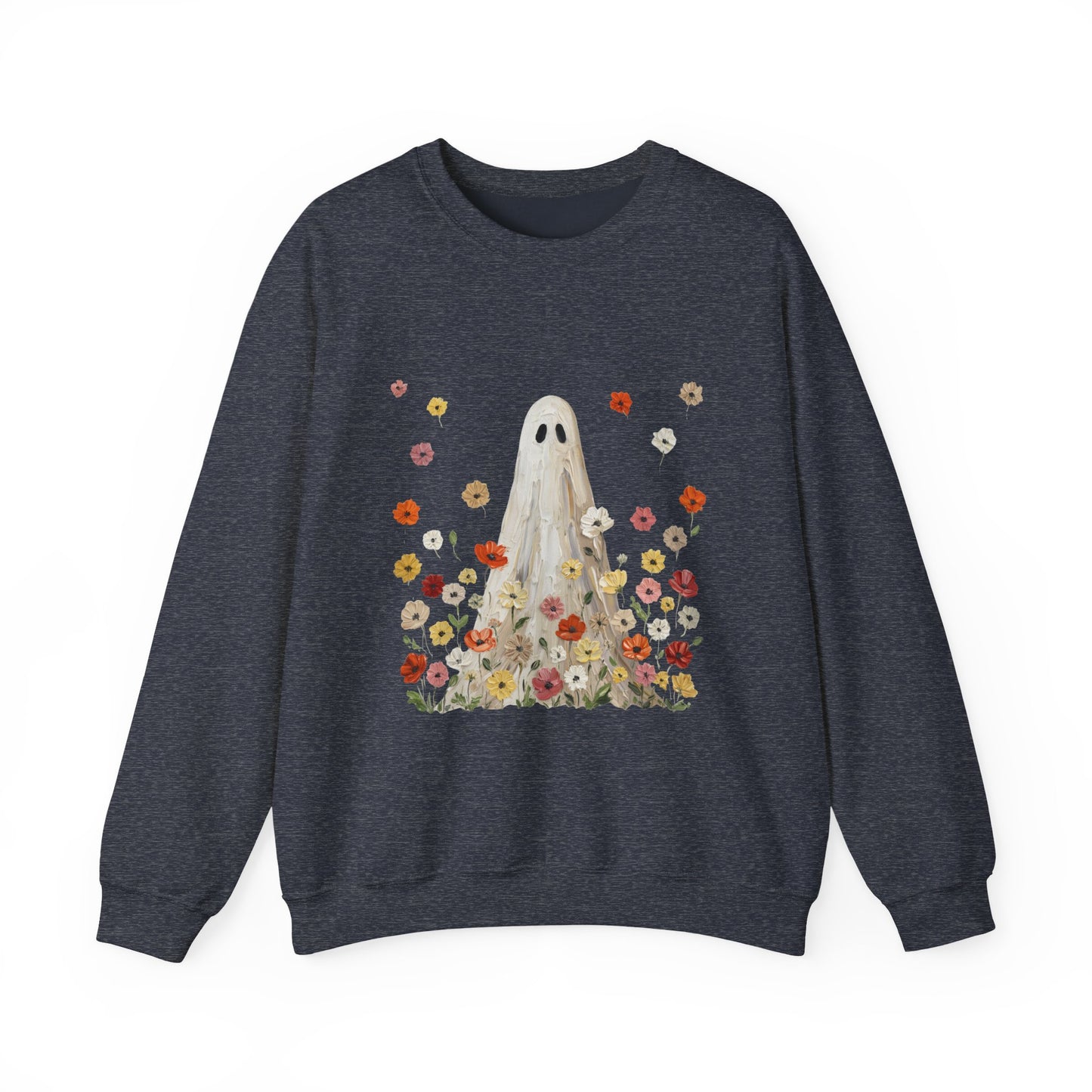 Ghost in Wildflowers Crewneck Sweatshirt