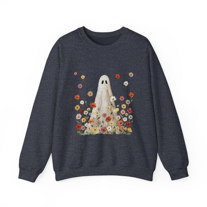 Ghost in Wildflowers Crewneck Sweatshirt