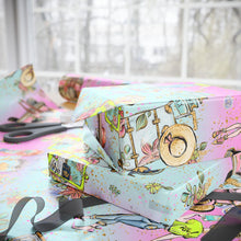 Wanderlust Wrapping Paper - Fun travel Gift Wrap