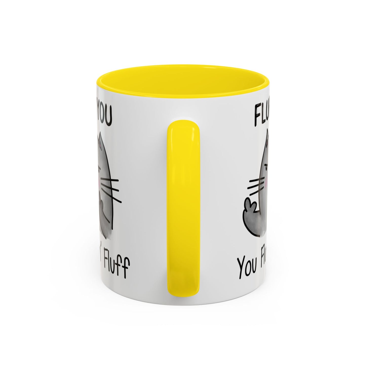 Customizable Fluff You - Accent Coffee Mug (11, 15oz)