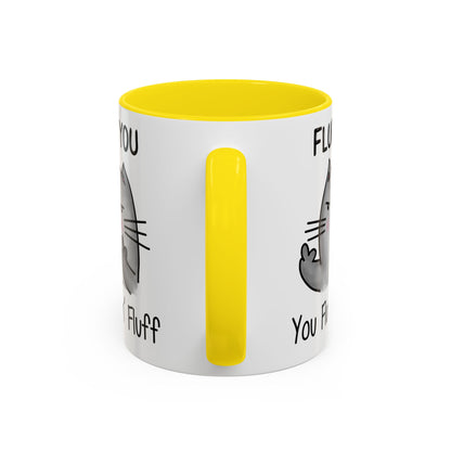 Customizable Fluff You - Accent Coffee Mug (11, 15oz)
