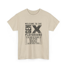 T-Shirt — 'Welcome to the Gen X Playground' Graphic Tee