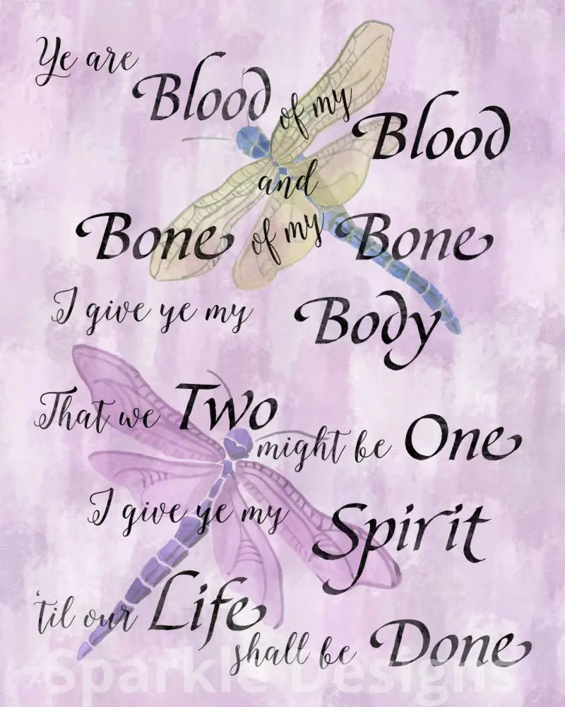 Blood of my blood - dragonfly