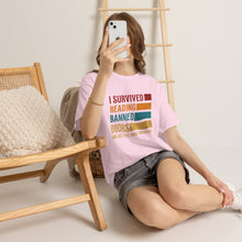 I Survived Reading Banned Books T-Shirt — Funny Reader Freedom Tee