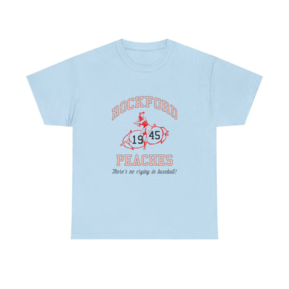 T-Shirt — Peaches 1945 Vintage Softball Retro Graphic Tee
