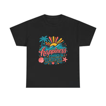 Happiness Comes in Waves T-Shirt — Beachy Summer Graphic Tee