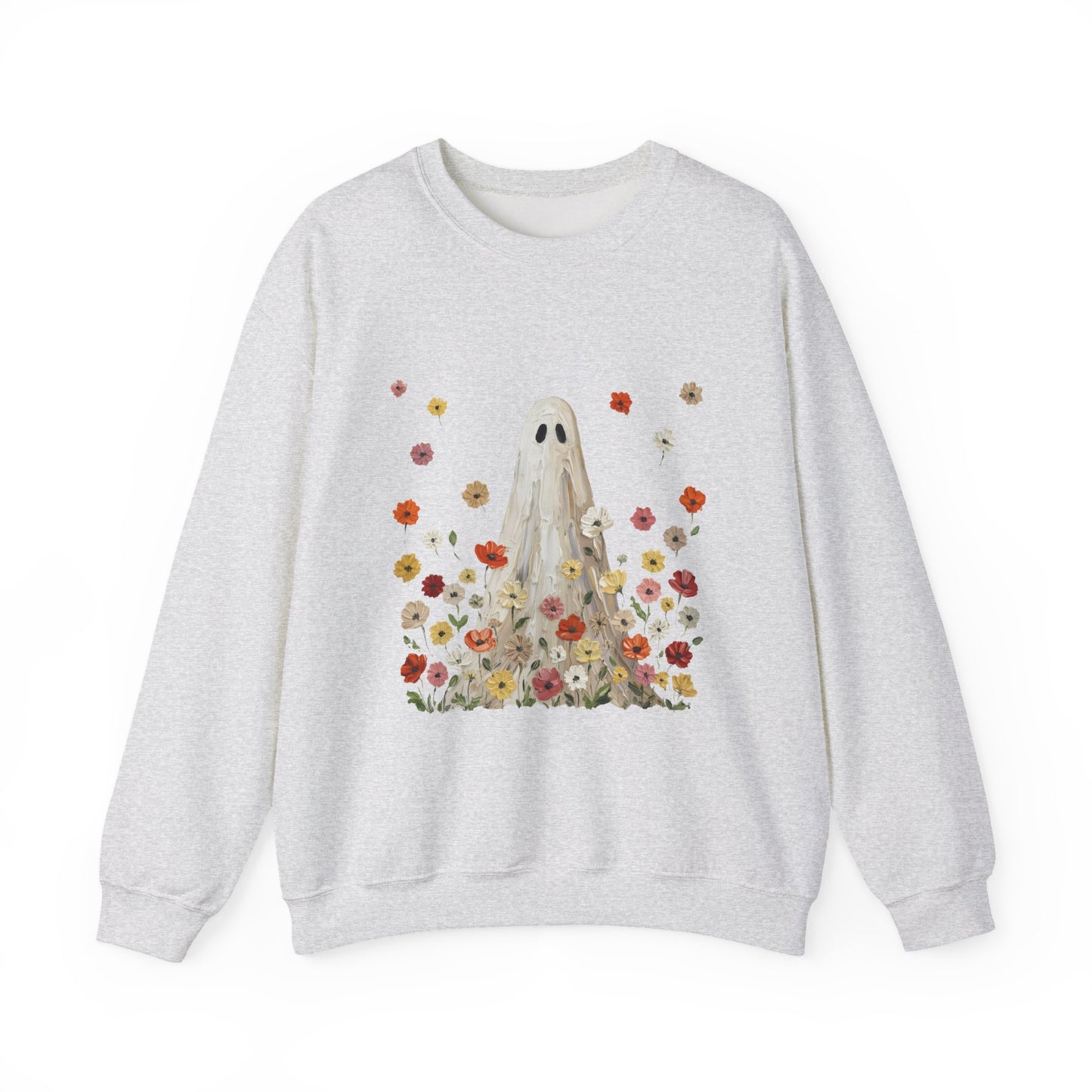Ghost in Wildflowers Crewneck Sweatshirt