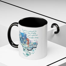 Mermaid Quote Accent Coffee Mug — Inspirational Ocean Art 11/15oz