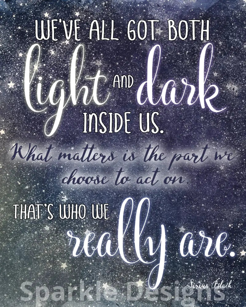 Light and Dark