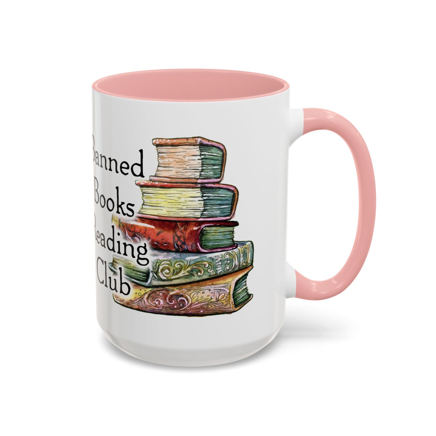 Banned Books Reading Club - Accent Coffee Mug (11, 15oz)