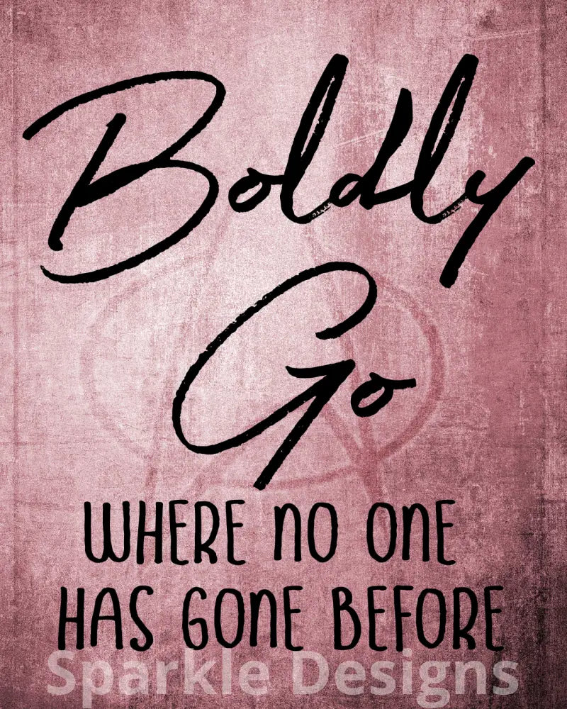 Boldly Go Red