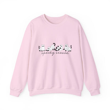 Spooky Season Cats Crewneck Sweatshirt