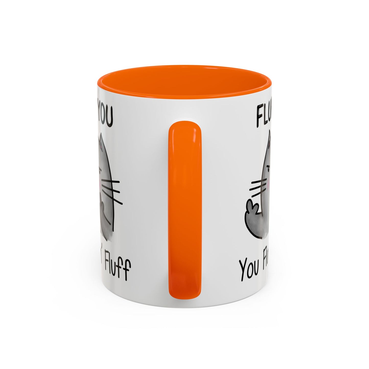 Customizable Fluff You - Accent Coffee Mug (11, 15oz)