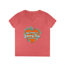 My energy is a luxury item - Ladies' V-Neck T-Shirt