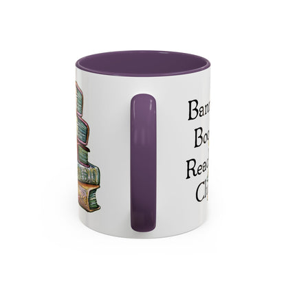 Banned Books Reading Club - Accent Coffee Mug (11, 15oz)