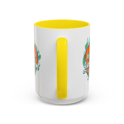 Customizable Accent Coffee Mug — "My Energy Is a Luxury Item" Heart Design