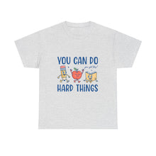 "You Can Do Hard Things" Back to  School Tee with Cute Characters