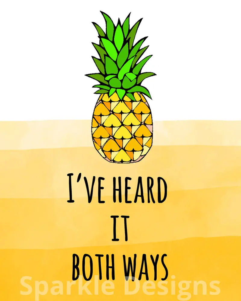 I've heard it both ways