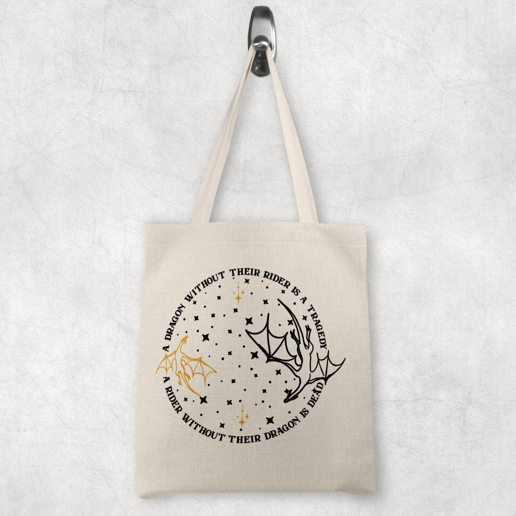 A dragon without a rider -  tote bag (Copy)