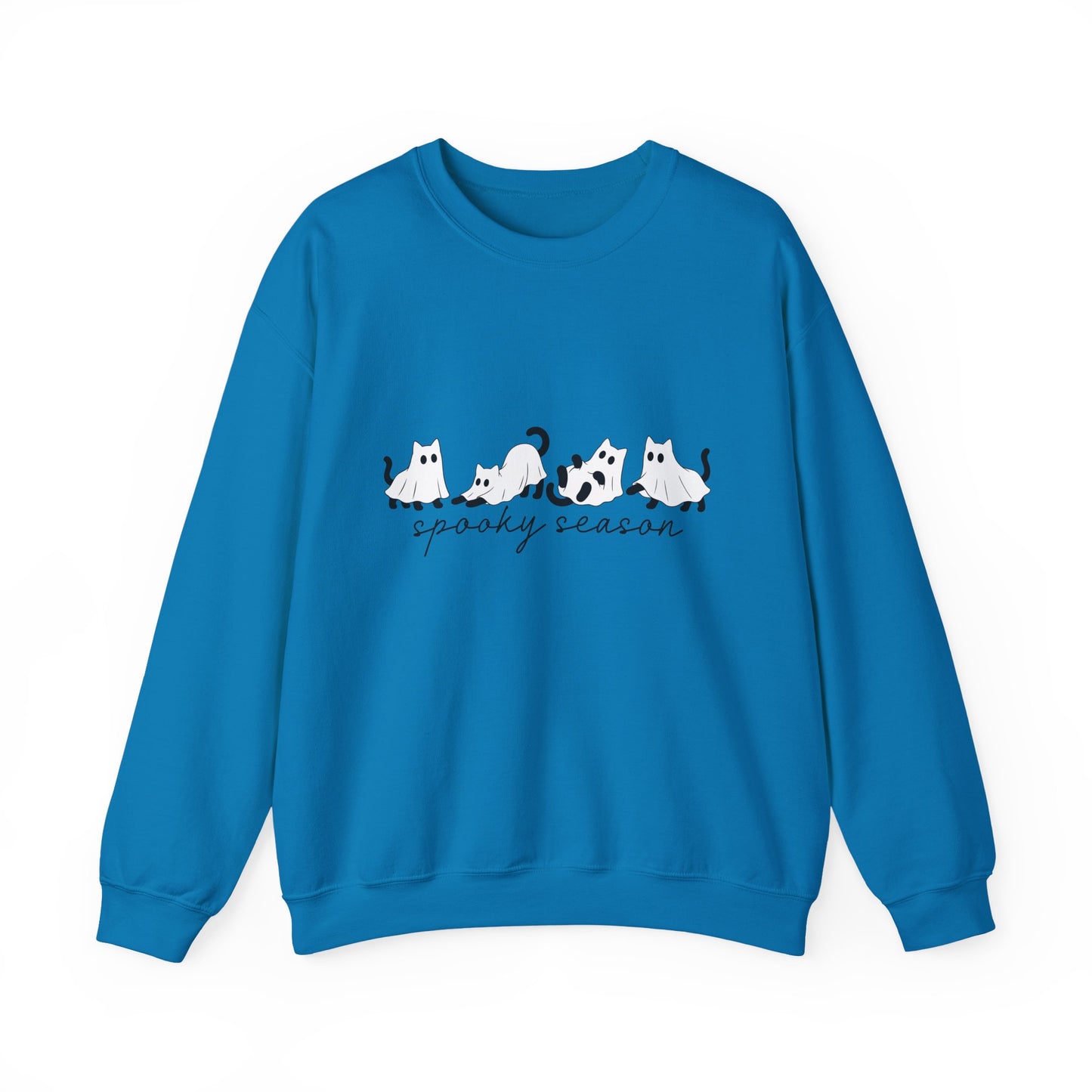 Spooky Season Cats Crewneck Sweatshirt