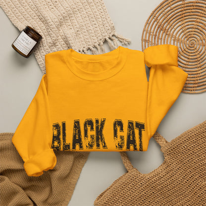 Black Cat Energy Crewneck Sweatshirt