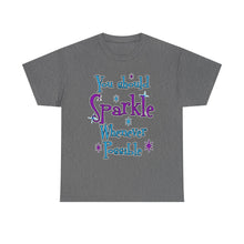 Sparkle Whenever Possible Tee  - Inspirational Graphic T-Shirt