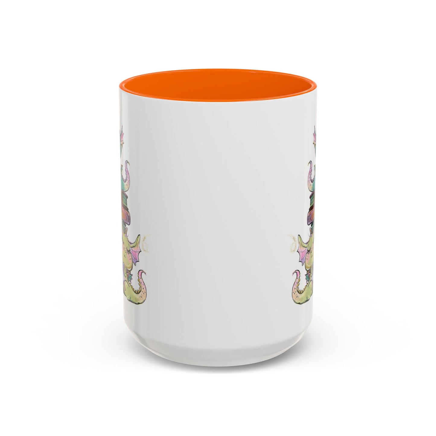 Book Dragons - Accent Coffee Mug (11, 15oz)