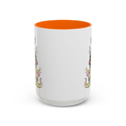 Book Dragons - Accent Coffee Mug (11, 15oz)