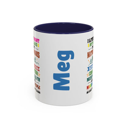 Customizeable Coffee Mug - "I Literally Want My Tax Dollars To Support National Parks" Colorful Advocacy Mug (11/15oz)