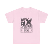 T-Shirt — 'Welcome to the Gen X Playground' Graphic Tee