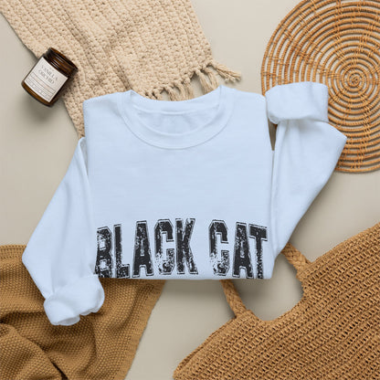 Black Cat Energy Crewneck Sweatshirt