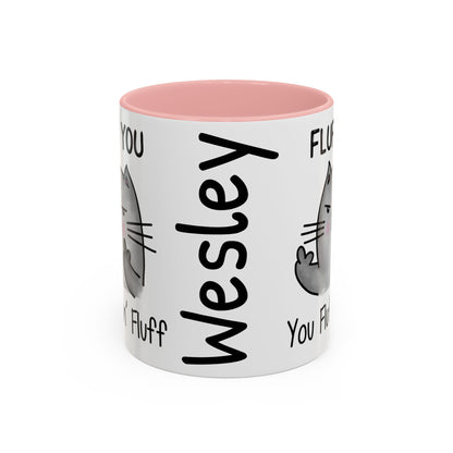 Customizable Fluff You - Accent Coffee Mug (11, 15oz)