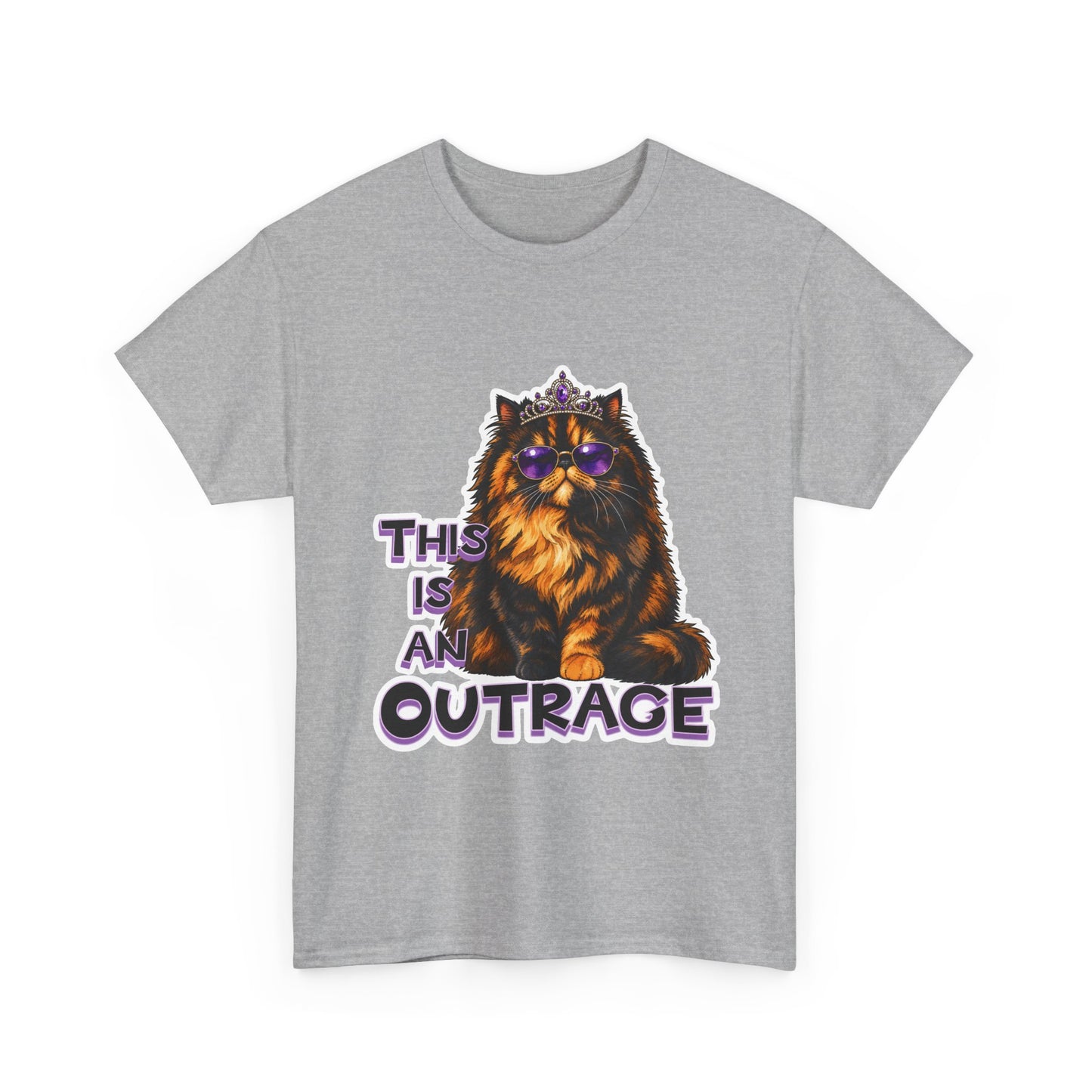 This is an Outrage - Unisex Heavy Cotton Tee