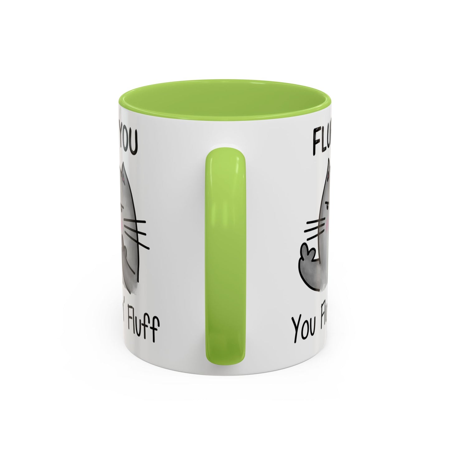 Customizable Fluff You - Accent Coffee Mug (11, 15oz)