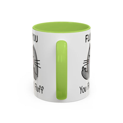 Customizable Fluff You - Accent Coffee Mug (11, 15oz)