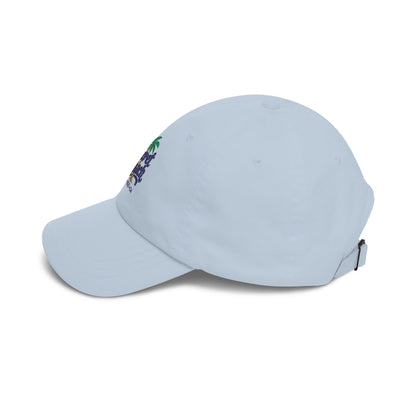 Secret Beach Dad Cap – Embroidered Palm Tree Baseball Hat