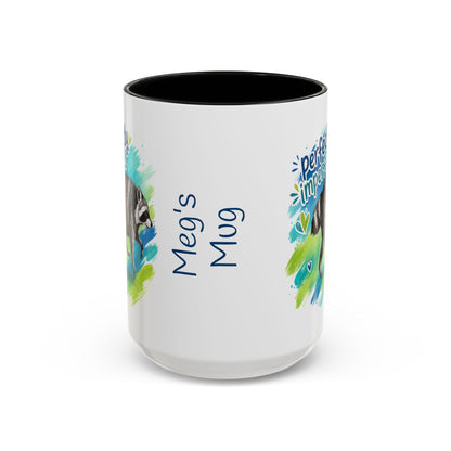 Perfectly Imperfect Raccoon Accent Coffee Mug (Personalizable) - 11/15oz